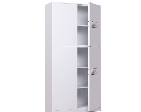 窄邊整體雙節(jié)保密柜 